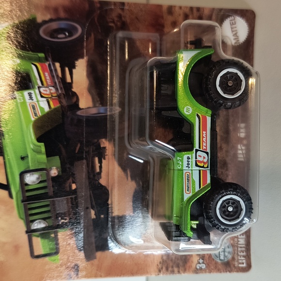 b22  matchbox  jeep 4x4 with shipping protector - Picture 2 of 3
